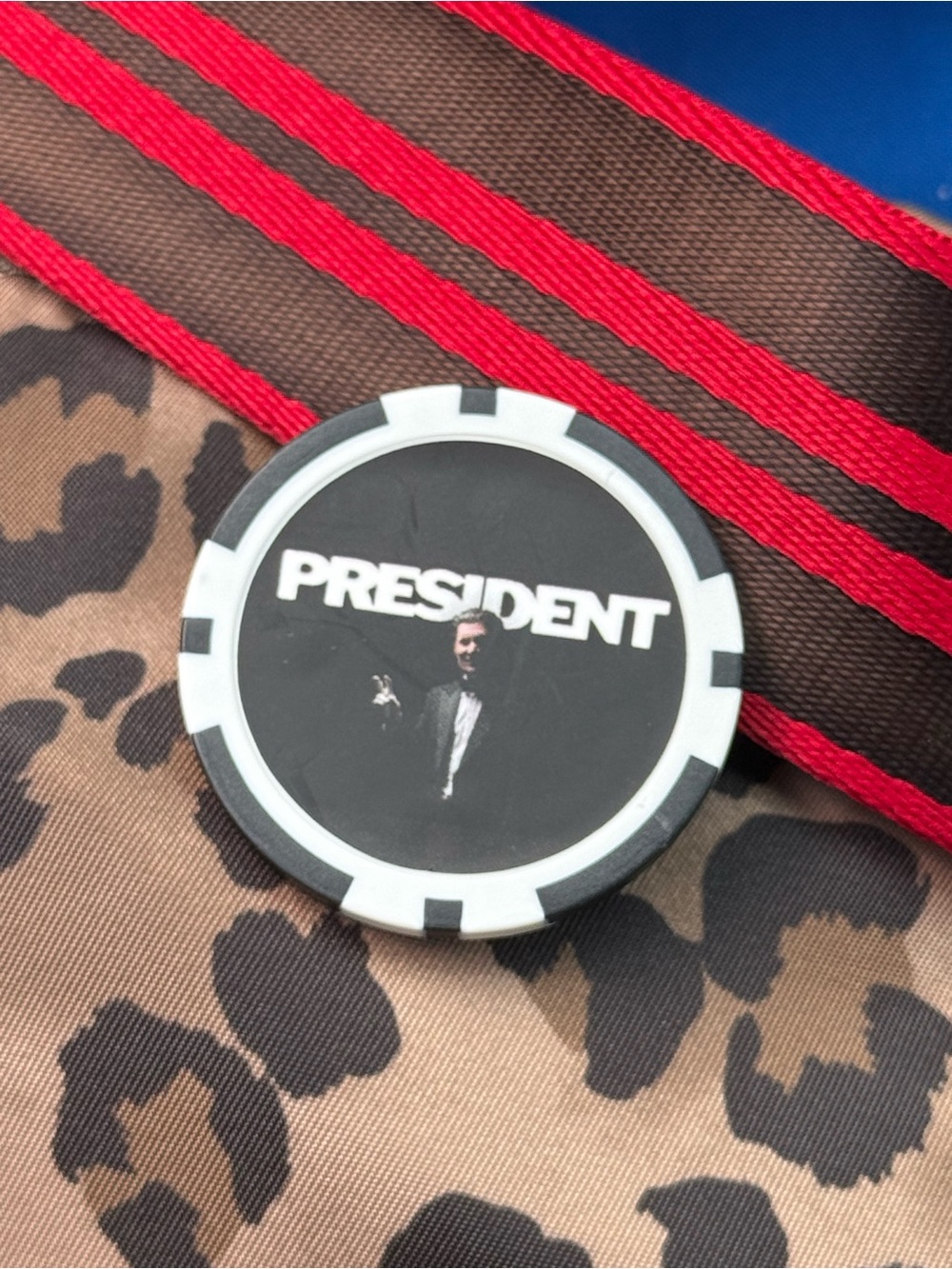 Custom PRESIDENT Poker Chip | Fan Made Collectible | Double-Sided